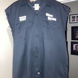Dickies Mens Crew Chief XL Sleeveless Cut Off Shift